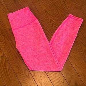Beyond Yoga Space dye 7/8 leggings- hot pink